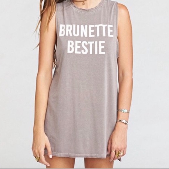 Show Me Your MuMu Tops - Mumu Mellow Show Me Your Mumu Brunette Bestie Tank